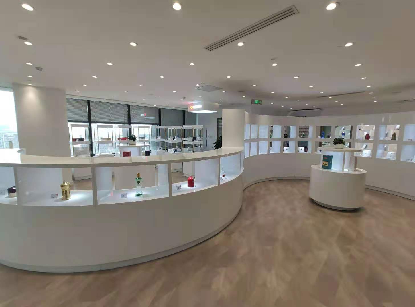 金融城華工圖像,科技行業(yè)展柜