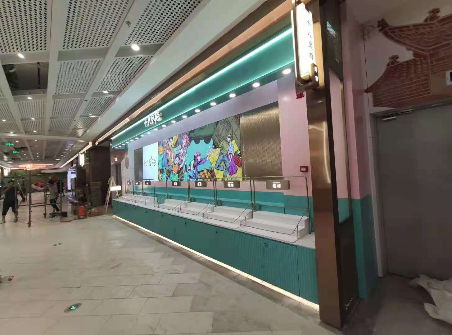 金牛凱德十八里梅,食品行業展柜