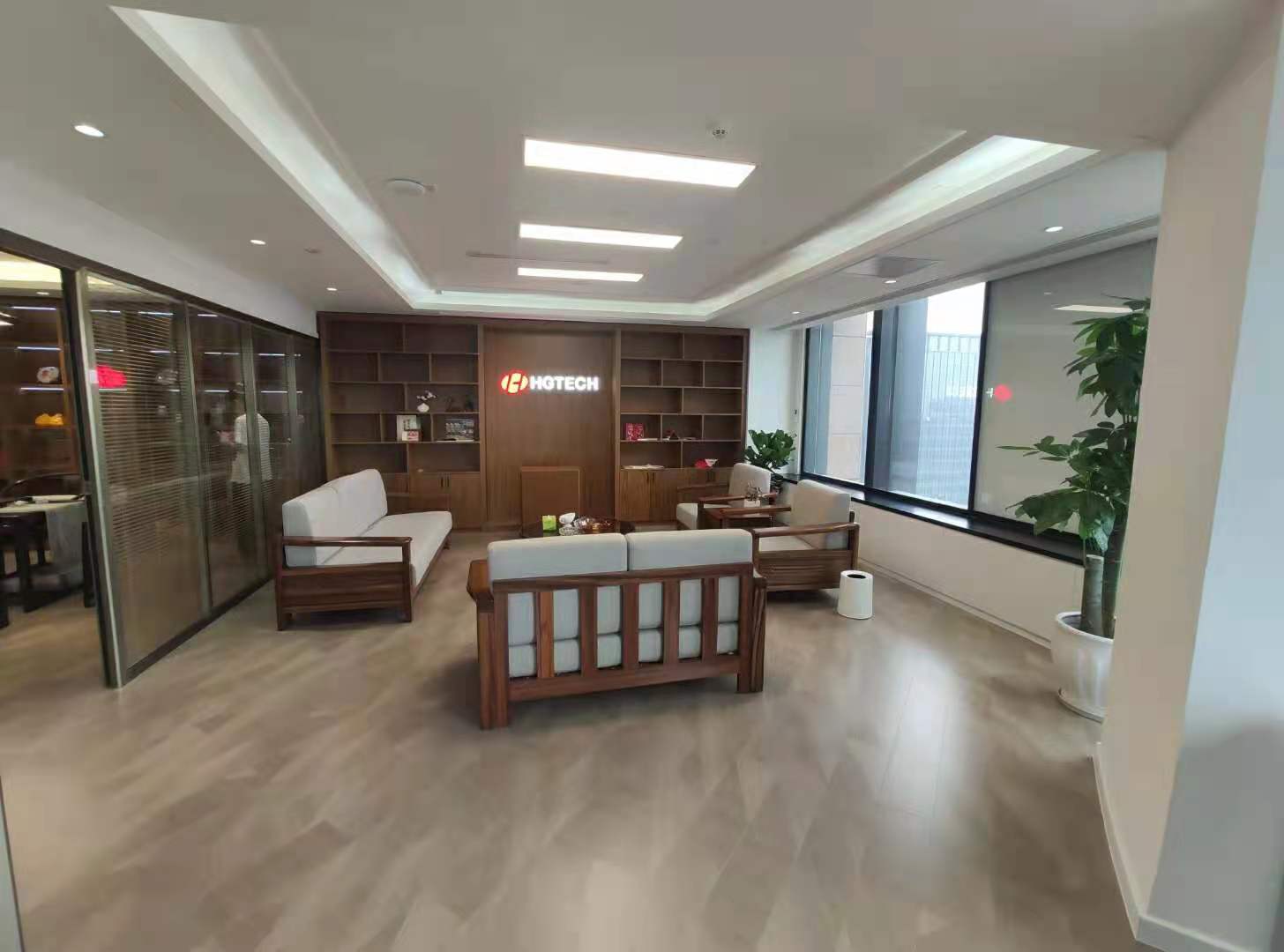 金融城華工圖像,科技行業(yè)展柜